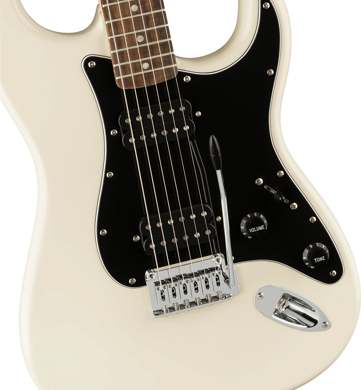 Фото FENDER SQUIER Affinity Stratocaster HH LRL Olympic White