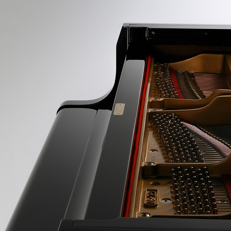 Фото Kawai GL50 M/ PEP рояль, длина 188 см, цвет черный полированный, банкетка в комплекте, Япония