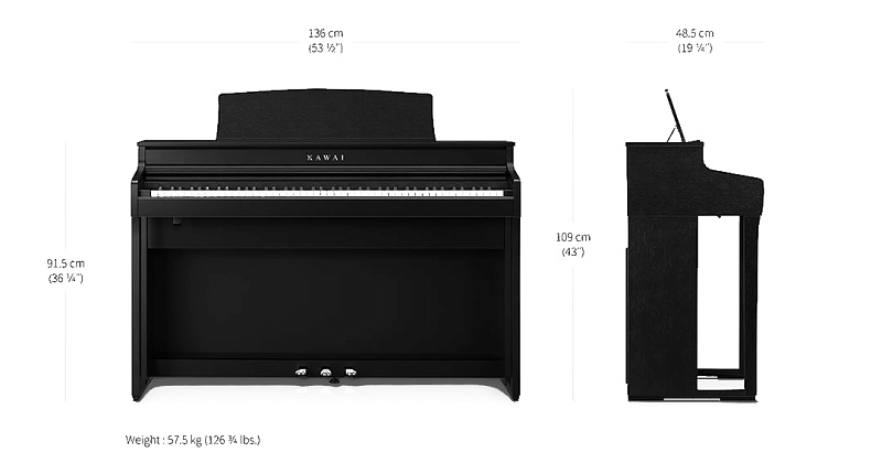 Фото Цифровое пианино KAWAI CA401 B