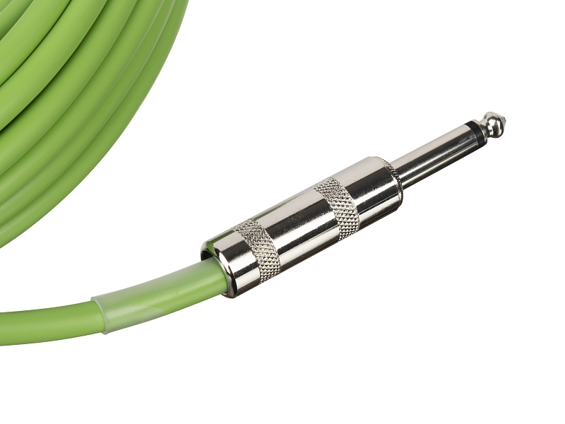 Фото Кабель инструментальный Foix XS06-GR, 6м, зеленый
