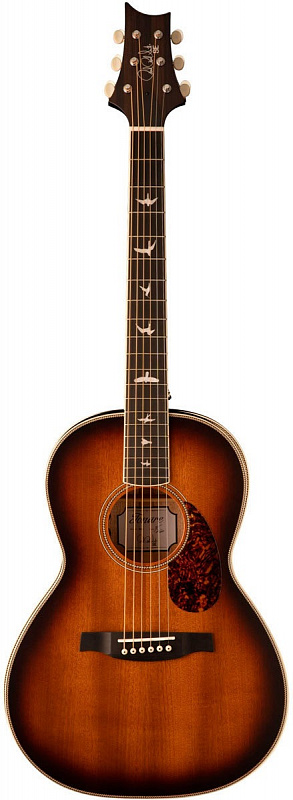 Акустическая гитара PRS SE P20E PARLOR W/PIEZO SATIN TOBACCO SUNBURST, с чехлом в магазине Music-Hummer