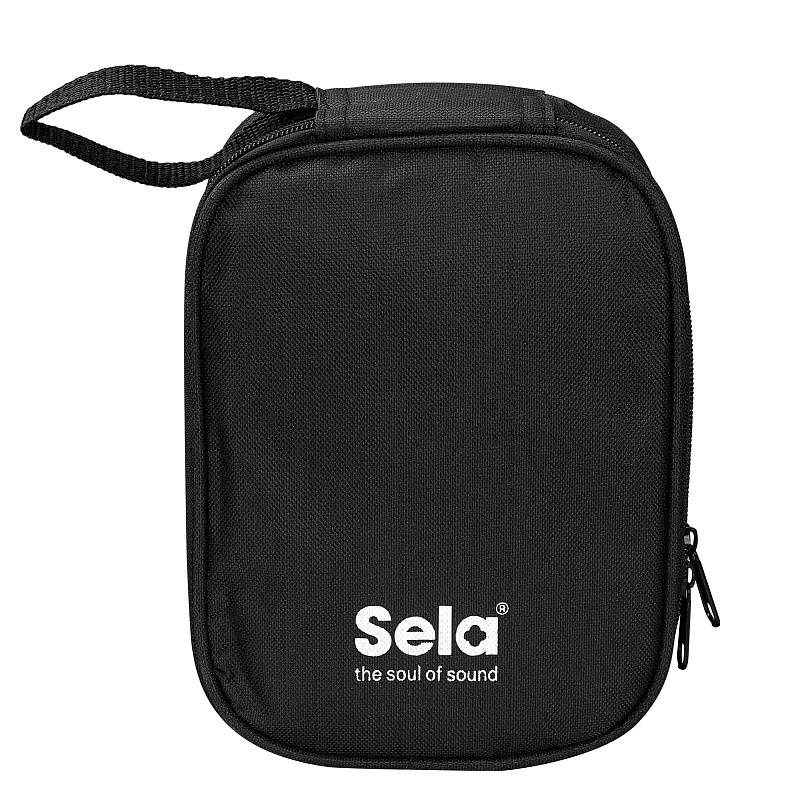 Фото Sela SE-244 Калимба 10 язычков, красное дерево, с чехлом, синяя