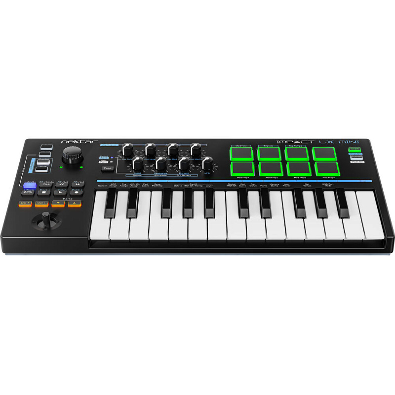 Фото USB MIDI контроллер Nektar Impact LX MINI