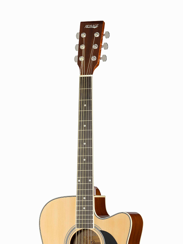 LF-4121C-N Акустическая гитара с вырезом HOMAGE в магазине Music-Hummer