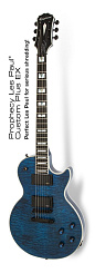 Электрогитара EPIPHONE PROPHECY LES PAUL CUSTOM PLUS EX MIDNIGHT SAPPHIRE