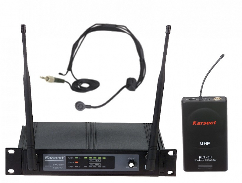 KARSECT KRU101/HT-1C Радиосистема с головным микрофоном в магазине Music-Hummer