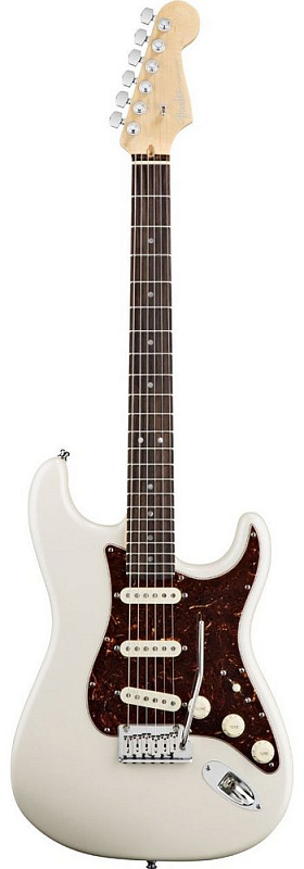 Фото Электрогитара FENDER AMERICAN DELUXE STRAT RW Olympic Pearl