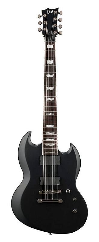 Фото Электрогитара LTD VIPER-417 BLKS