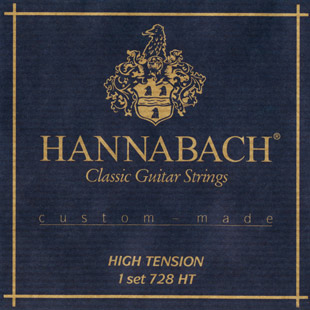 Комплект струн Hannabach 728HT Custom Made Blue в магазине Music-Hummer