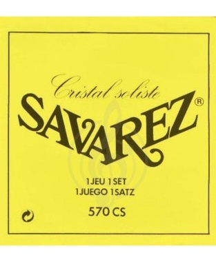 Струны для классических гитар SAVAREZ CRISTAL SOLISTE 570 CS (29-33-41-29-35-44) в магазине Music-Hummer
