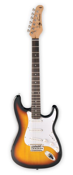 Jay Turser JT-300 TS(B)  электрогитара Stratocaster, Sunburst в магазине Music-Hummer
