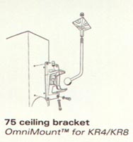 Celestion OmniMount Series 75  кронштейн крепления шарнир для KR4 и KR8 (T4751)