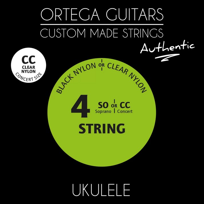Комплект струн для концертного укулеле Ortega UKA-CC Authentic в магазине Music-Hummer