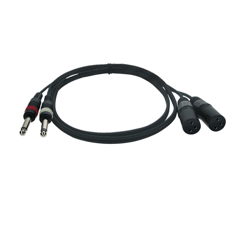 Reloop Cable 2x RCA M/2x XLR F 3.0 m Готовый кабель в магазине Music-Hummer