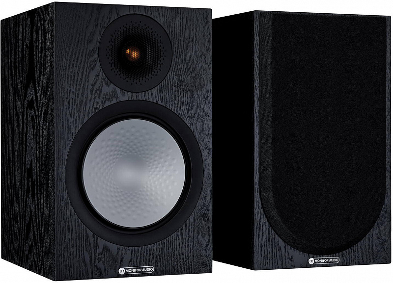 Полочная акустика Monitor Audio Silver 100 Black Oak (7G) в магазине Music-Hummer