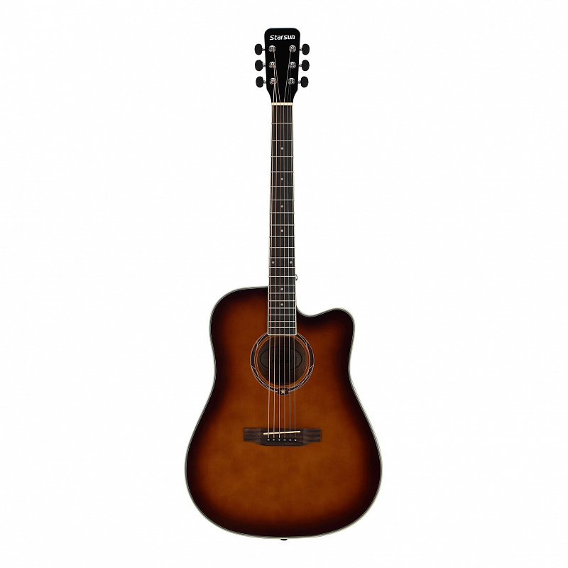 Акустическая гитара STARSUN DG220c-p Sunburst в магазине Music-Hummer