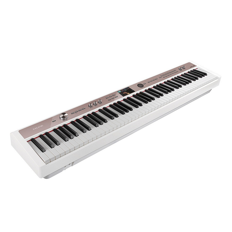 Цифровое пианино, белое Nux NPK-20-WH в магазине Music-Hummer