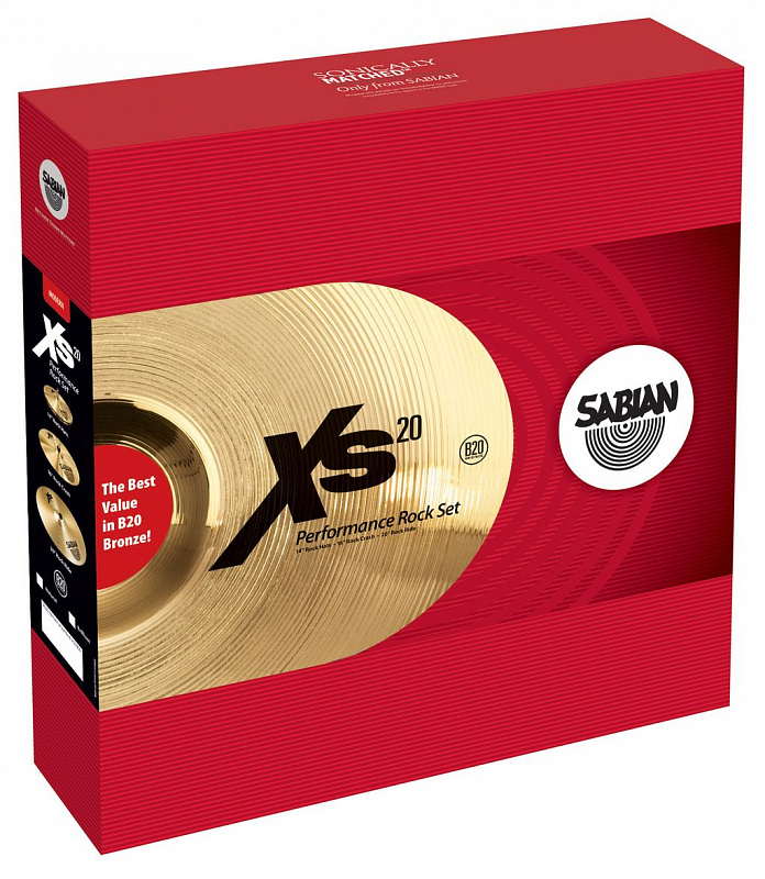 Sabian Rock Performance Set XS20 в магазине Music-Hummer
