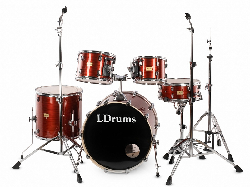 5001012 Барабанная установка, красная, LDrums в магазине Music-Hummer