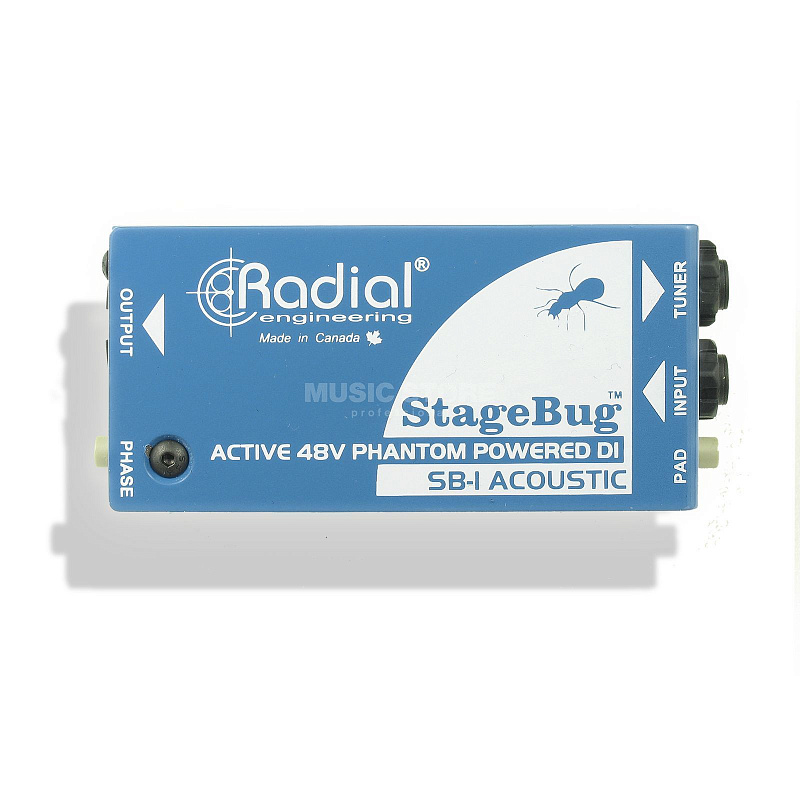Radial SB-1  Активный директ-бокс для акустической, электро гитары в магазине Music-Hummer