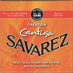 Струны для классической гитары SAVAREZ CREATION CANTIGA 510 MR (29-33-33-30-34-43)