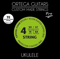 Комплект струн Ortega UKP-TE Pro для укулеле тенор