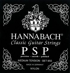 Струны для кл. гитары (medium) PSP HANNABACH 850