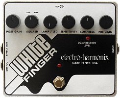 Electro-Harmonix White Finger  гитарная педаль FET Optical Compressor