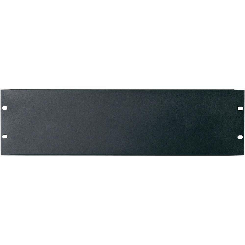 NordFolk NRP-3U  рэковая панель, 3U, сталь, черный в магазине Music-Hummer