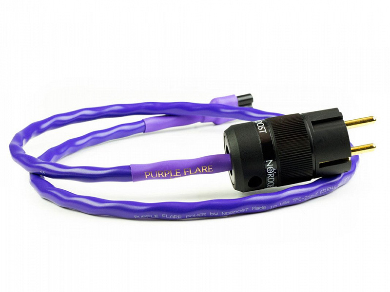 Nordost Purple Flare Power Cord 3,0м (EUR8) в магазине Music-Hummer