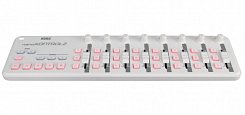 Портативный USB-MIDI-контроллер, цвет белый KORG NANOKONTROL2-WH