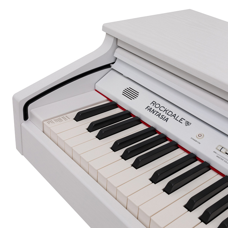 Цифровое пианино ROCKDALE Fantasia 128 Graded White в магазине Music-Hummer