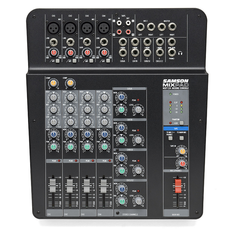 SAMSON MixPad MXP124 в магазине Music-Hummer