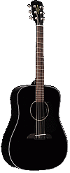 Alvarez RD20SBK  акустическая гитара Dreadnought, верхняя дека - массив