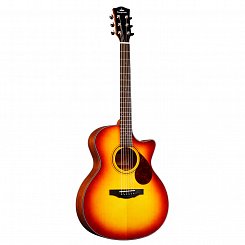 Электроакустическая гитара KEPMA F0E-GA Top Gloss Cherry Sunburst