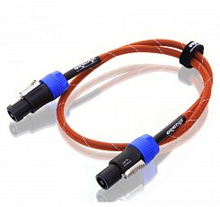 Orange CA-SS-SP-OR-3  шнур для акустических систем Speakon-Speakon, 1м, оранжевый