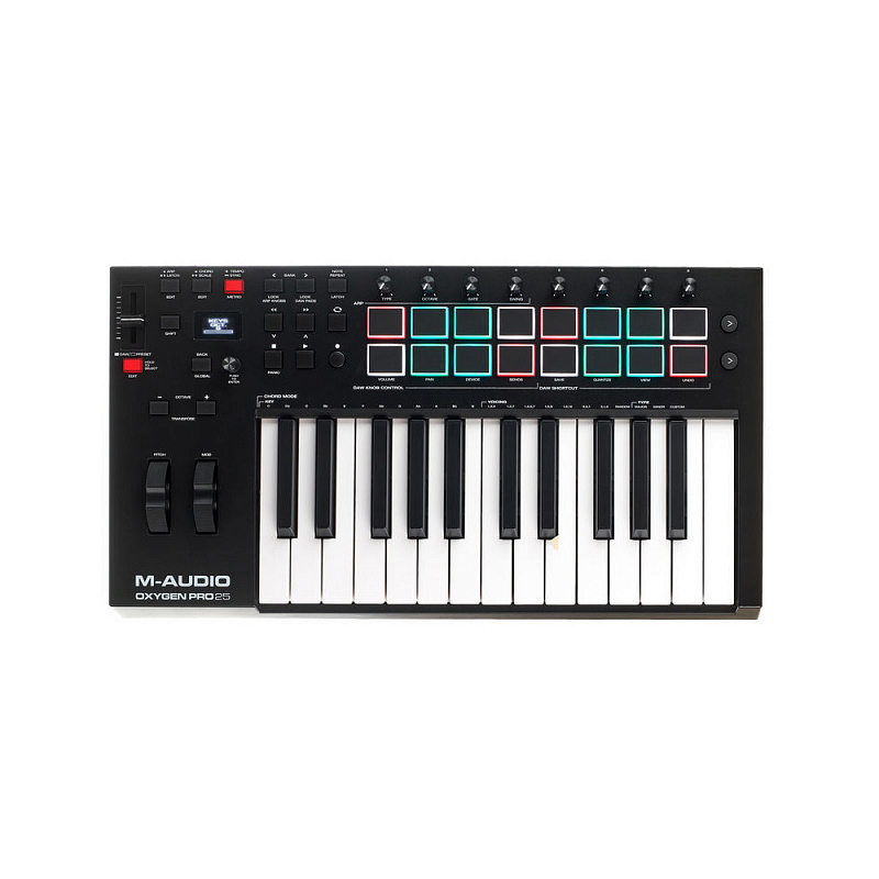 Миди клавиатура M-Audio Oxygen Pro 25 в магазине Music-Hummer