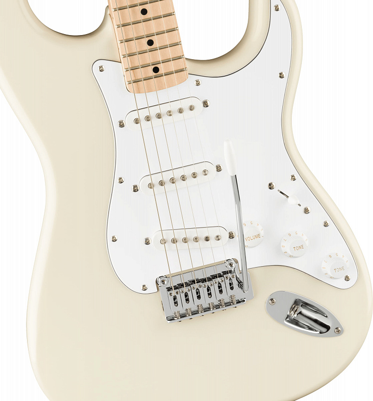 FENDER SQUIER Affinity 2021 Stratocaster MN Olympic White в магазине Music-Hummer